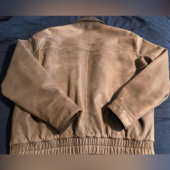 Global Identity GIII Leather Flight Bomber Jacket for Pilots with Atlas Lining - Picture 7 of 10